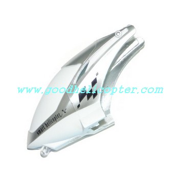 sh-6026-6026-1-6026i helicopter parts head cover (white color) - Click Image to Close